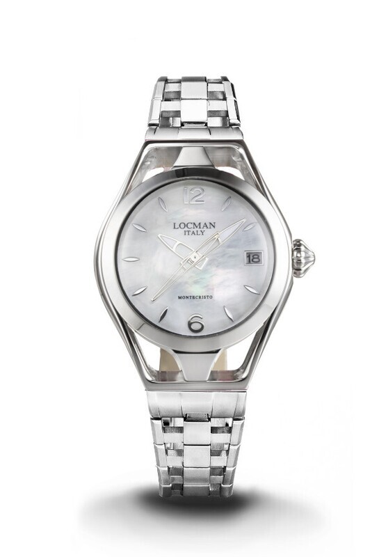 LOCMAN MONTECRISTO LADY 36MM BRACCIALE QUADRANTE BIANCO MADREPERLA 0526A14A-00MWNKB0