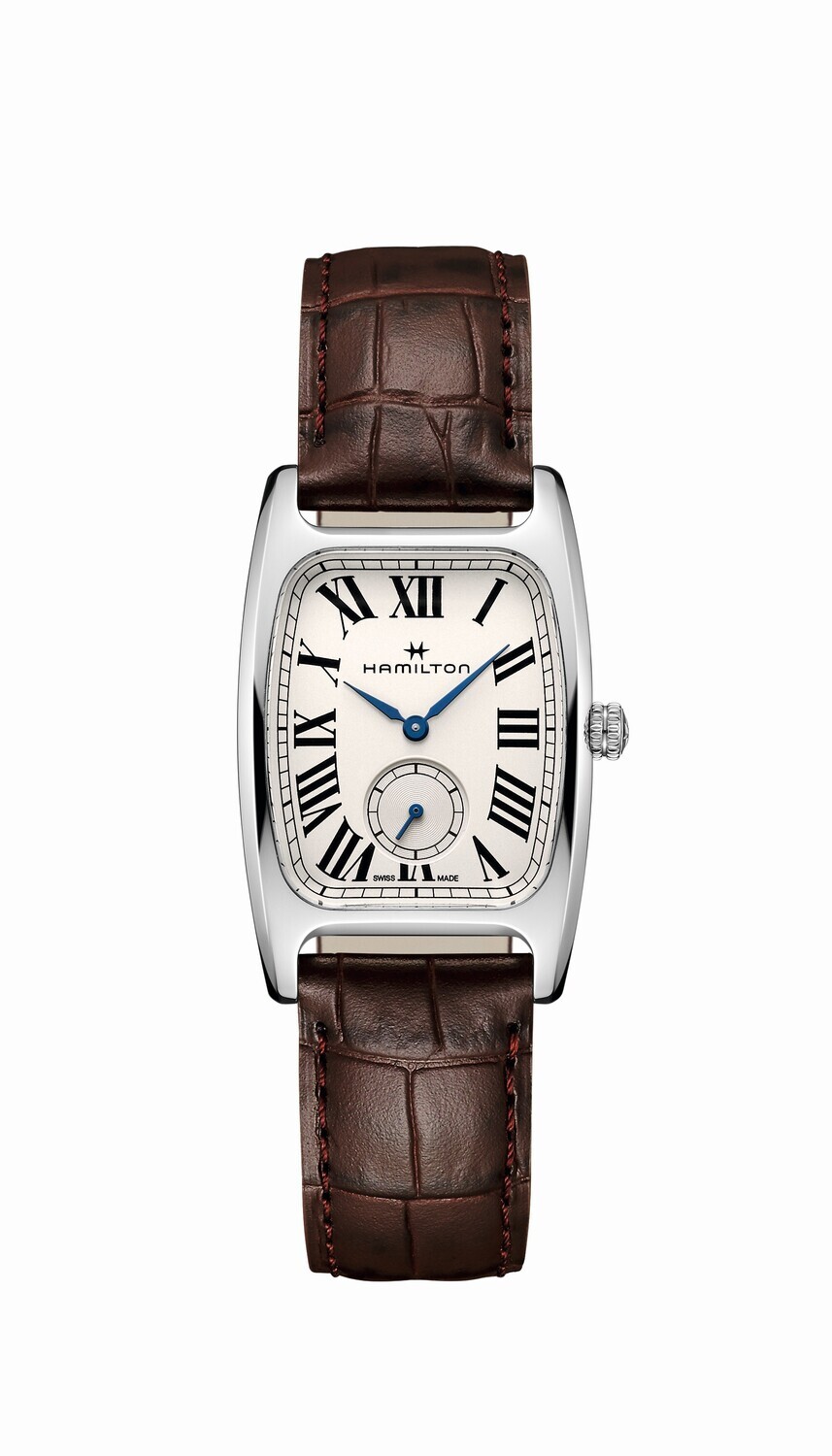 HAMILTON AMERICAN CLASSIC BOULTON SMALL SECOND QUARTZ MARRONE H13421511