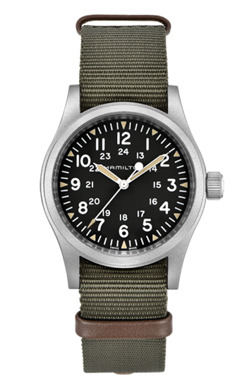 HAMILTON KHAKI FIELD MECHANICAL OROLOGIO MECCANICO 38MM H69439931 HAMILTON KHAKI FIELD MECHANICAL OROLOGIO MECCANICO 38MM H69439931