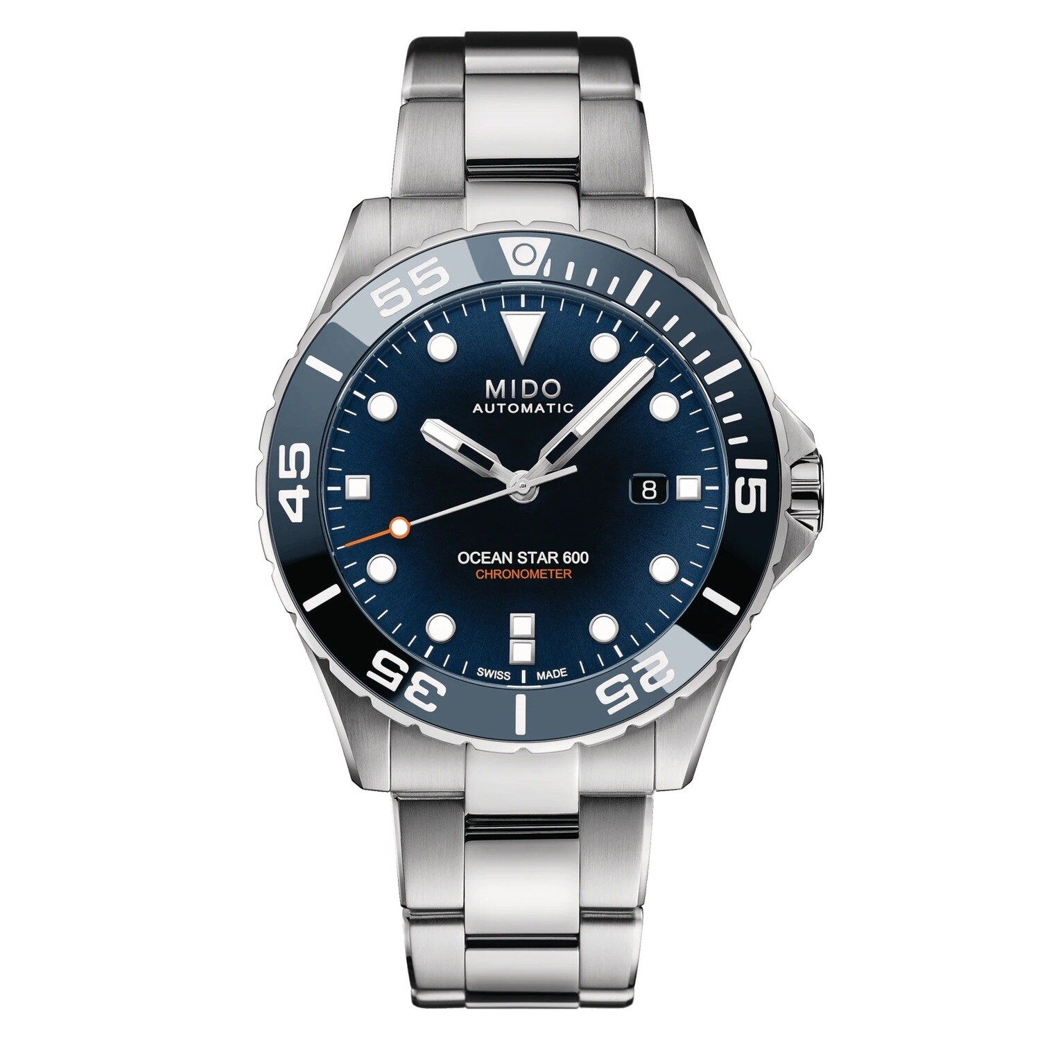 MIDO OCEAN STAR 600 CHRONOMETER CRONOMETRO CERTIFICATO COSC M0266081104101