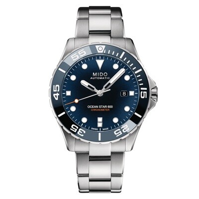 MIDO OCEAN STAR 600 CHRONOMETER CRONOMETRO CERTIFICATO COSC M0266081104101 MIDO OCEAN STAR 600 CHRONOMETER CRONOMETRO CERTIFICATO COSC M0266081104101