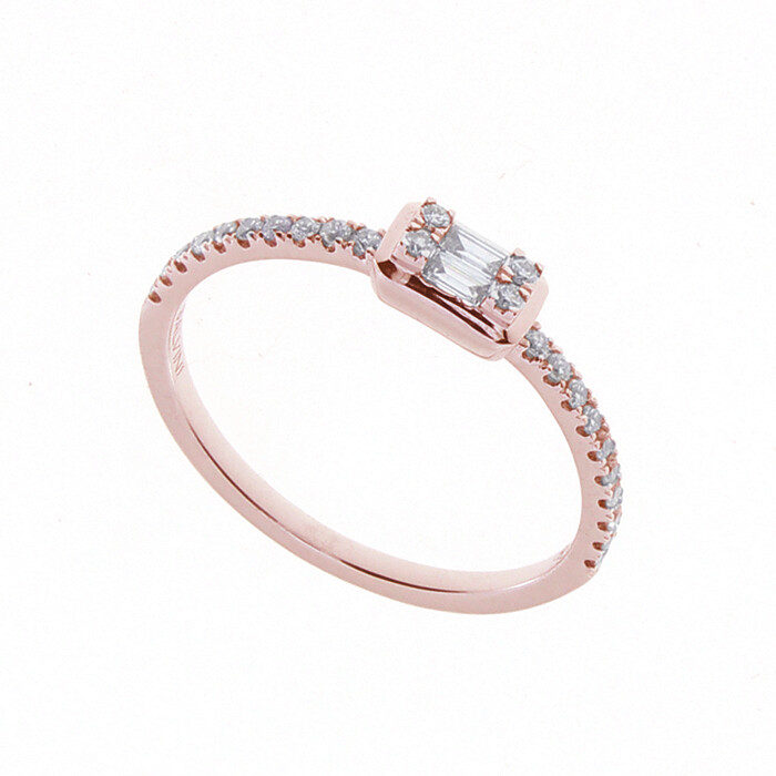 SALVINI MAGIA ANELLO DIAMANTI ORO ROSA 20094123