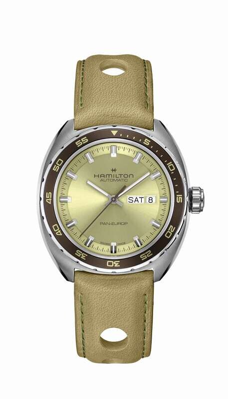 HAMILTON PAN EUROP AMERICAN CLASSIC  DAY DATE AUTO Carica automatica 42mm H35445860