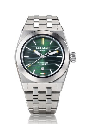 LOCMAN STEALTH  - OROLOGIO 42MM AL QUARZO FULL TITANIUM 0223T03S-00GRWHB0