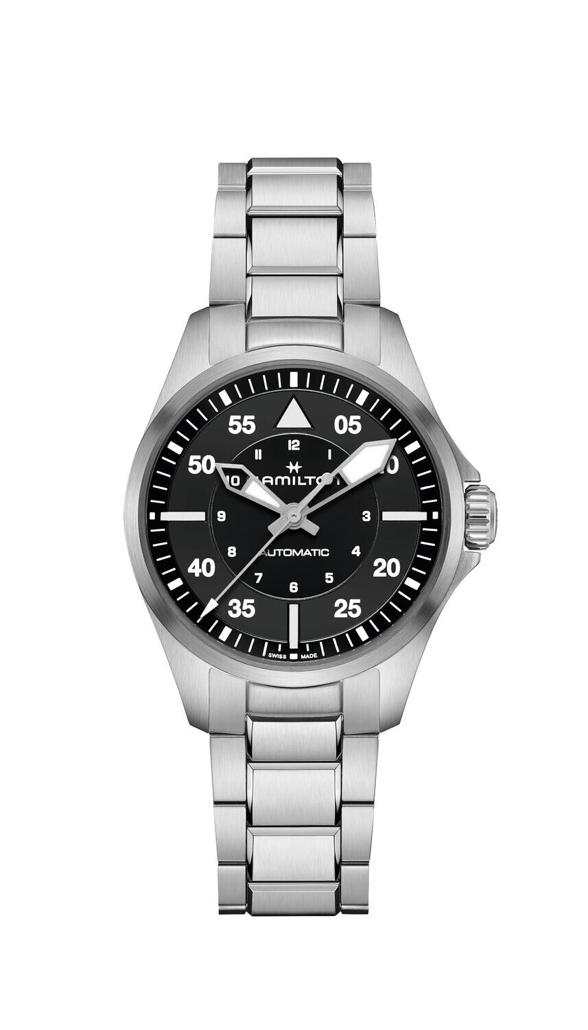 HAMILTON KHAKI AVIATION PILOT AUTO Carica automatica 36mm H76215130