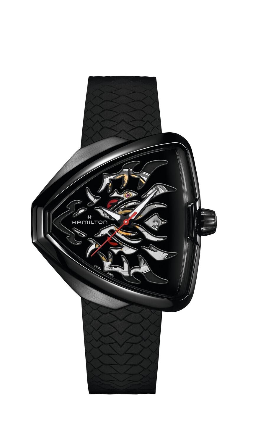 HAMILTON VENTURA ELVIS80 SKELETON AUTO Carica automatica 42,5mm x 44,6mm H24535332