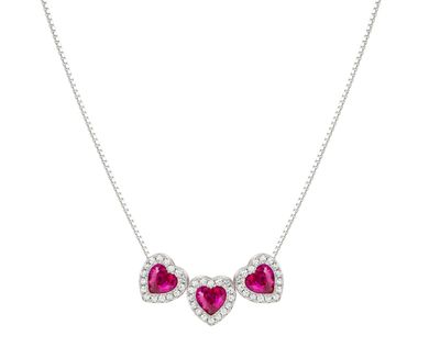 NOMINATION COLLANA ALL MY LOVE CON 3 CUORI E ZIRCONI ROSSI
Collana in Argento 925 240303 006 NOMINATION COLLANA ALL MY LOVE CON 3 CUORI E ZIRCONI ROSSI
Collana in Argento 925 240303 006