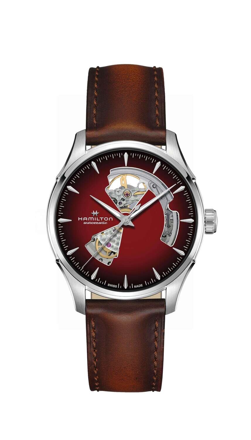 HAMILTON JAZZMASTER OPEN HEART AUTO 40MM H32675570