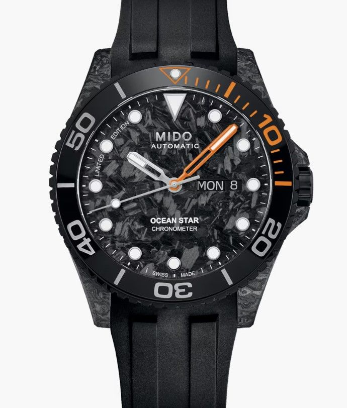 MIDO OCEAN STAR 200C CARBON M0424317708100 EDIZIONE LIMITATA 888 PEZZI MIDO OCEAN STAR 200C CARBON M0424317708100 EDIZIONE LIMITATA 888 PEZZI