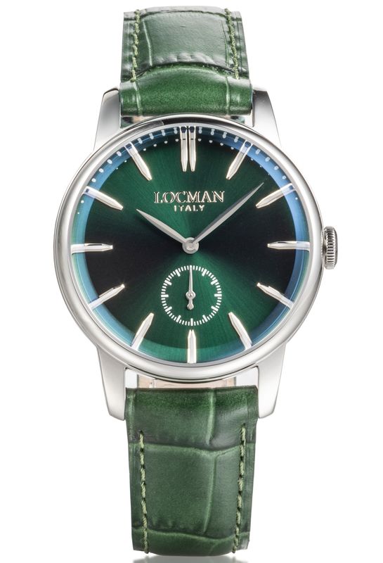 LOCMAN 1960 - 37MM OROLOGIO UOMO SOLO TEMPO AL QUARZO 0257A03A-00GRNKPD LOCMAN 1960 - 37MM OROLOGIO UOMO SOLO TEMPO AL QUARZO 0257A03A-00GRNKPD
