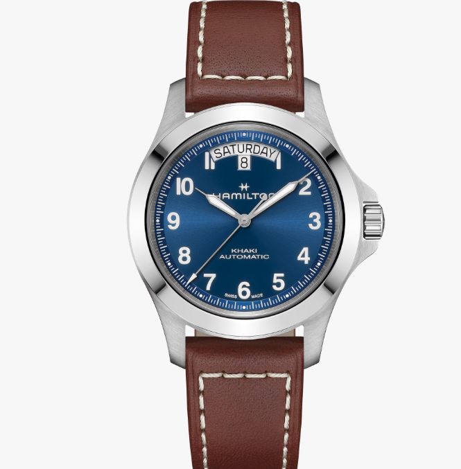 HAMILTON KHAKI FIELD NEW KING AUTO CARICA AUTOMATICA 40MM H644750 HAMILTON KHAKI FIELD NEW KING AUTO CARICA AUTOMATICA 40MM H644750