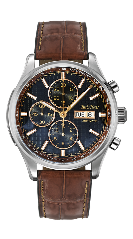 Paul Picot Gentleman Blazer Chronographe 4309 Paul Picot Gentleman Blazer Chronographe 4309