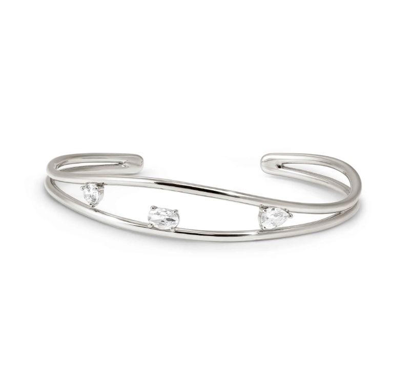 Nomination Bracciale Rigido My Rebel Art con Pietre Bianche 242804