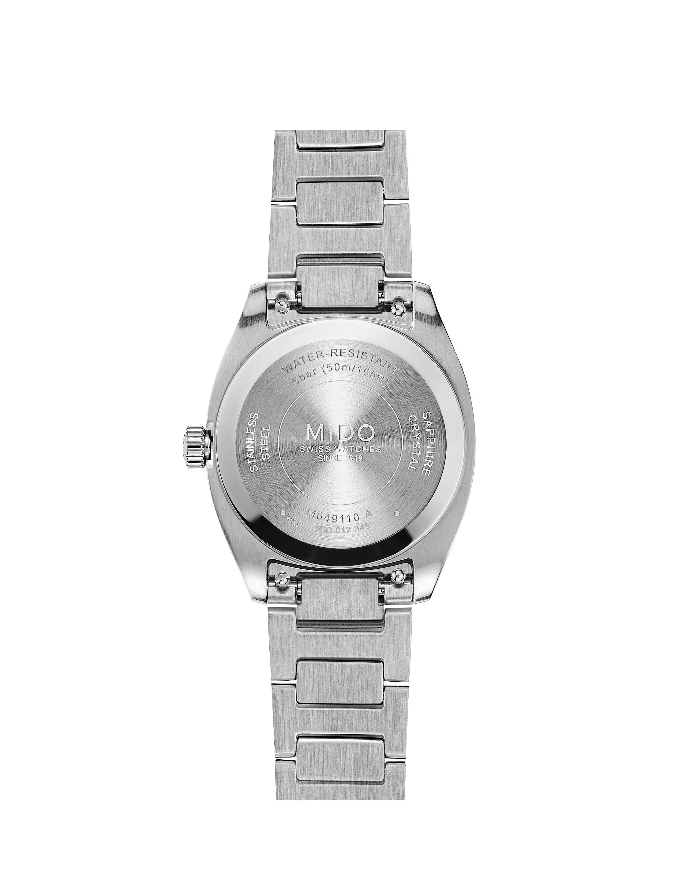 Mido Multifort TV 28 Quartz Acciaio Quadrante Avorio
