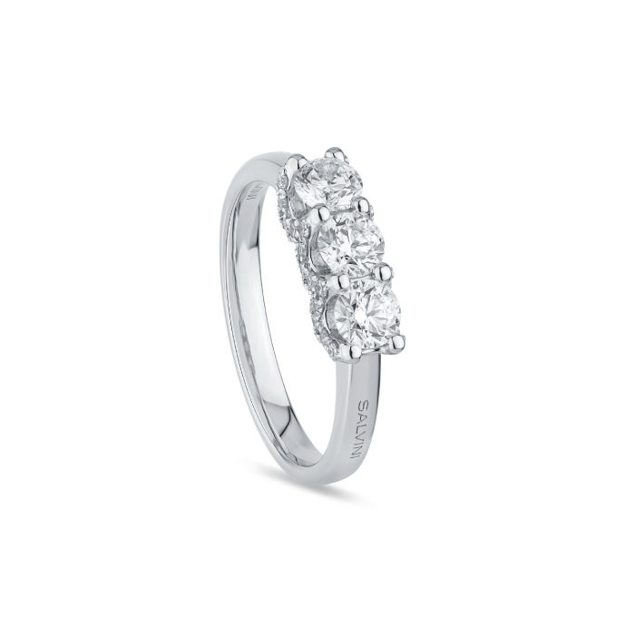 Salvini Eterea Anello Trilogy con Diamanti ct.0.94 Salvini Eterea Anello Trilogy con Diamanti ct.0.94