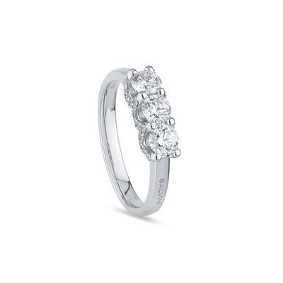Salvini Eterea Anello Trilogy con Diamanti ct.0.94 Salvini Eterea Anello Trilogy con Diamanti ct.0.94