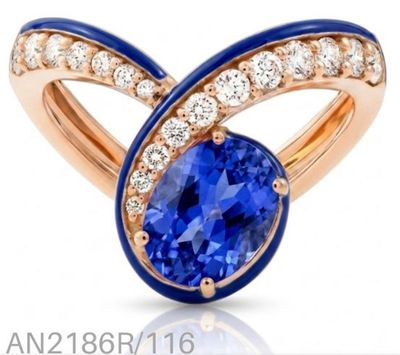 Giovanni Ferraris Anello Tanzanite Collezione Pura AN2186R/116