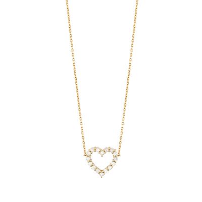 Collierino Cuore Bliss Oro Giallo e Diamanti 20118003 Collierino Cuore Bliss Oro Giallo e Diamanti 20118003