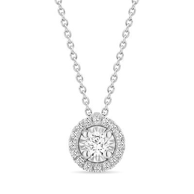 Collana Bliss Meraviglia Halo Oro Bianco 20117657