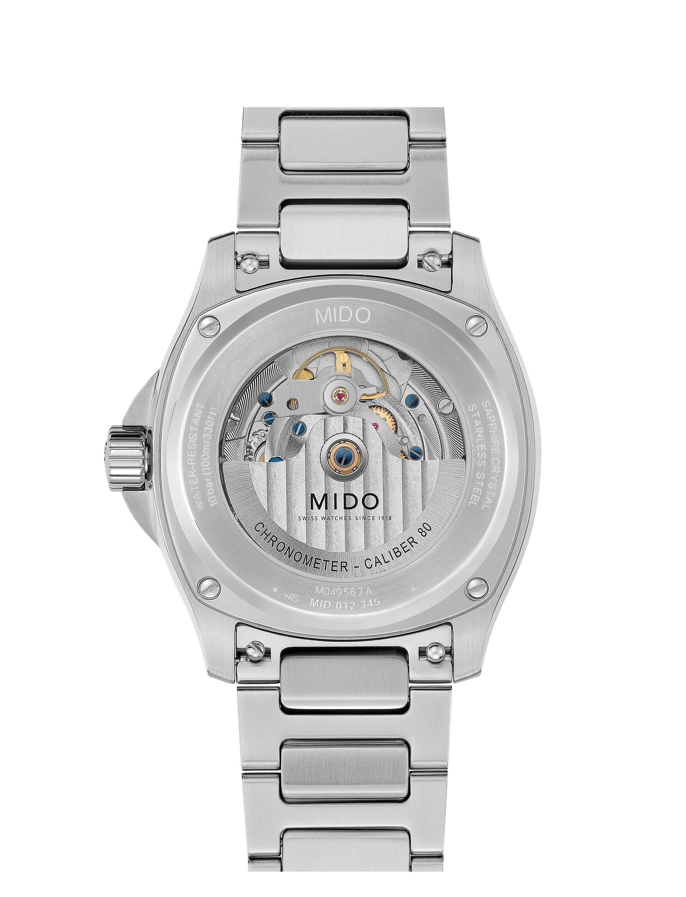 MIDO Multifort TV Big Date Chronometer COSC M0495671104100