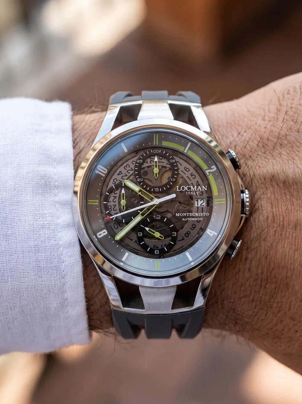 LOCMAN MONTECRISTO CALA MAESTRA CHRONO AUTOMATICO 41MM 0573A00-TFGL00SA