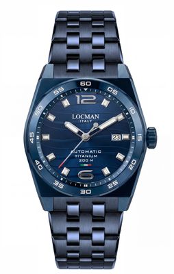 LOCMAN STEALTH - OROLOGIO 42MM AUTOMATICO FULL TITANIUM 0224B02A-BBBLNKBB LOCMAN STEALTH - OROLOGIO 42MM AUTOMATICO FULL TITANIUM 0224B02A-BBBLNKBB