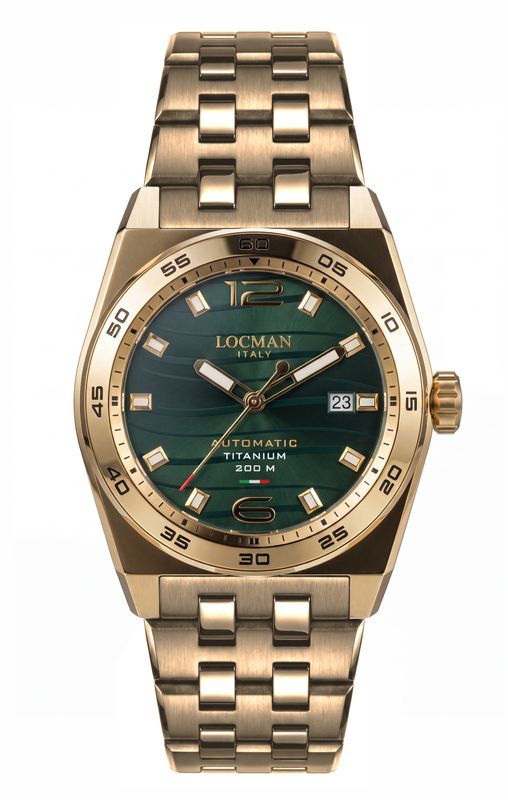 LOCMAN STEALTH  - OROLOGIO 42MM AUTOMATICO FULL TITANIUM 0224Y03Y-YYGRYGBY
