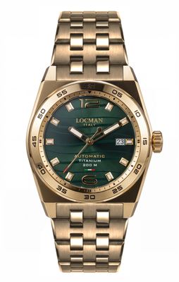 LOCMAN STEALTH  - OROLOGIO 42MM AUTOMATICO FULL TITANIUM 0224Y03Y-YYGRYGBY