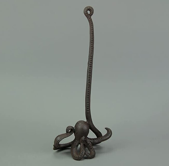 Soporte toallas de papel pulpo