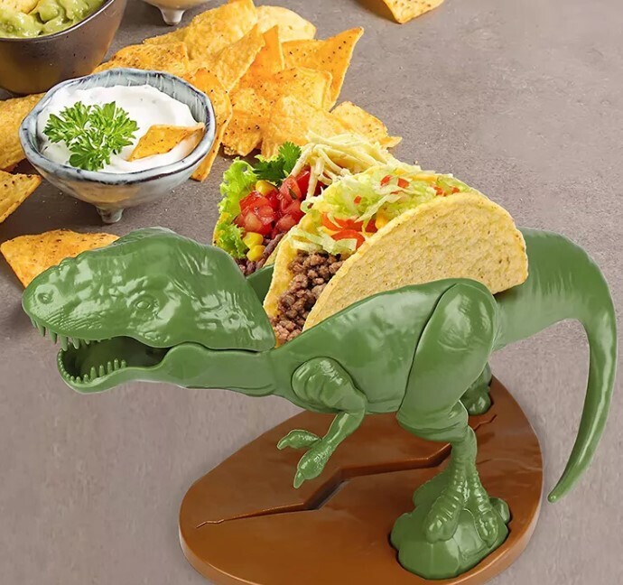 Nachosaurus soporte de comida