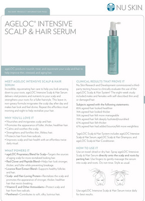 ageLOC Scalp &amp; Hair Serum