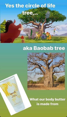 Epoch® Baobab Body Butter Tube