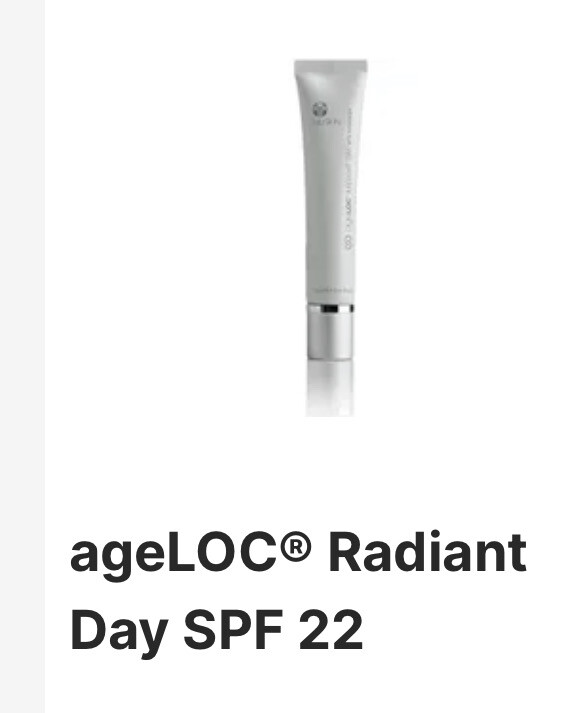 AgeLOC Radiant Day Moisturizer SPF 22