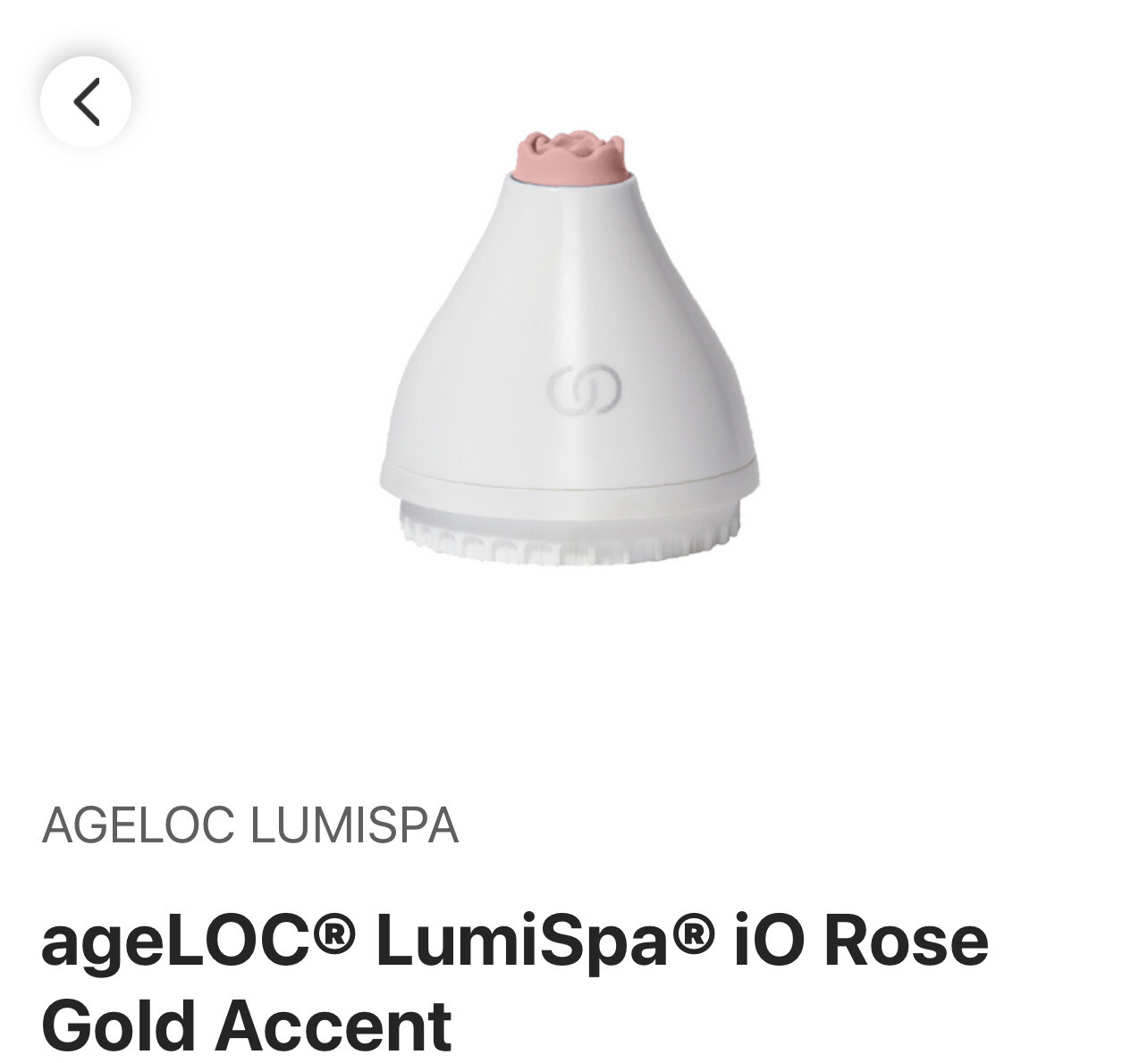 ageLOC® LumiSpa i0 Eye Attachment