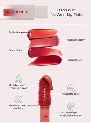 Nu Colour® Nu Wear Lip Tint Born Cherry