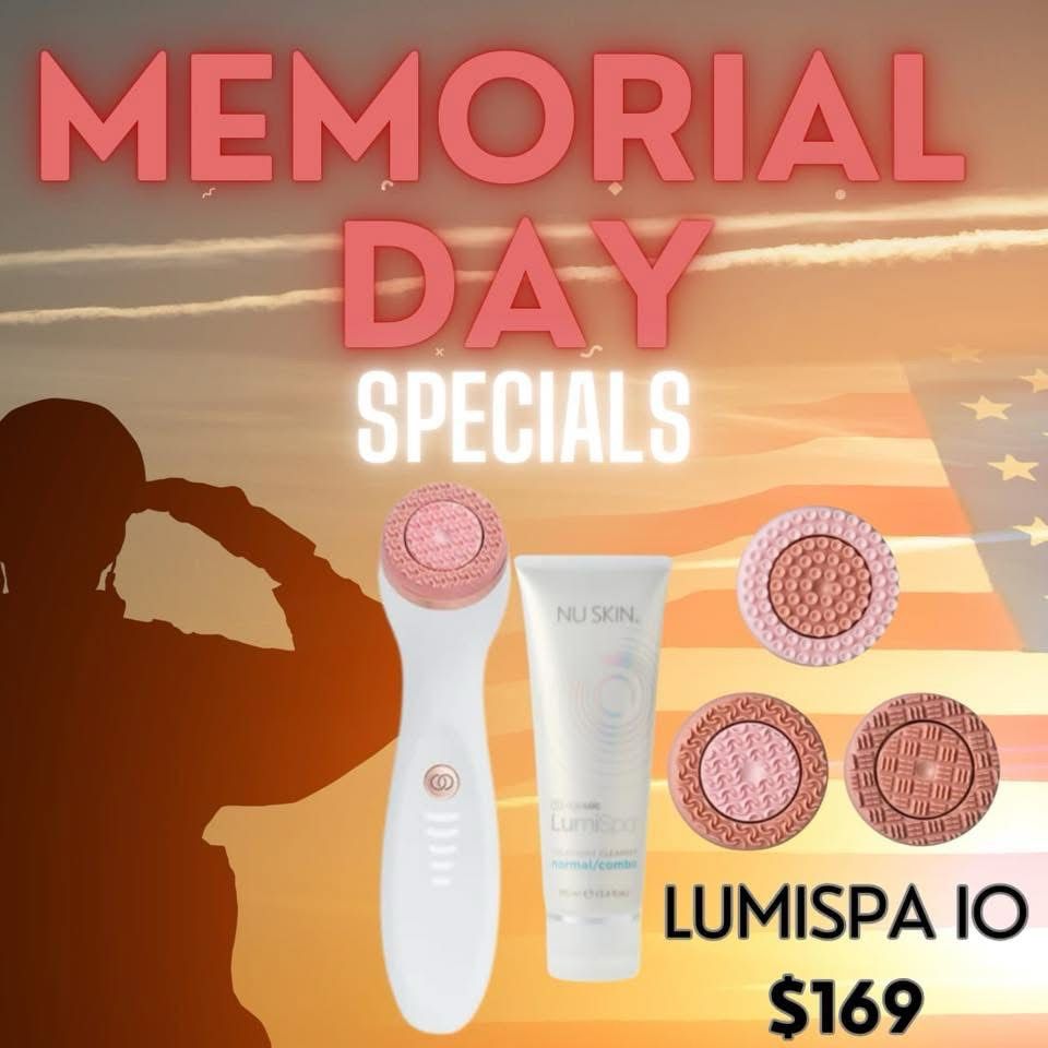 Memorial Day Sale-LumiSpa iO