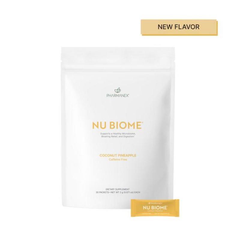 GUT HEALTH DRINK-Nu Biome (NEW FLAVOR-Coconut Pineapple)