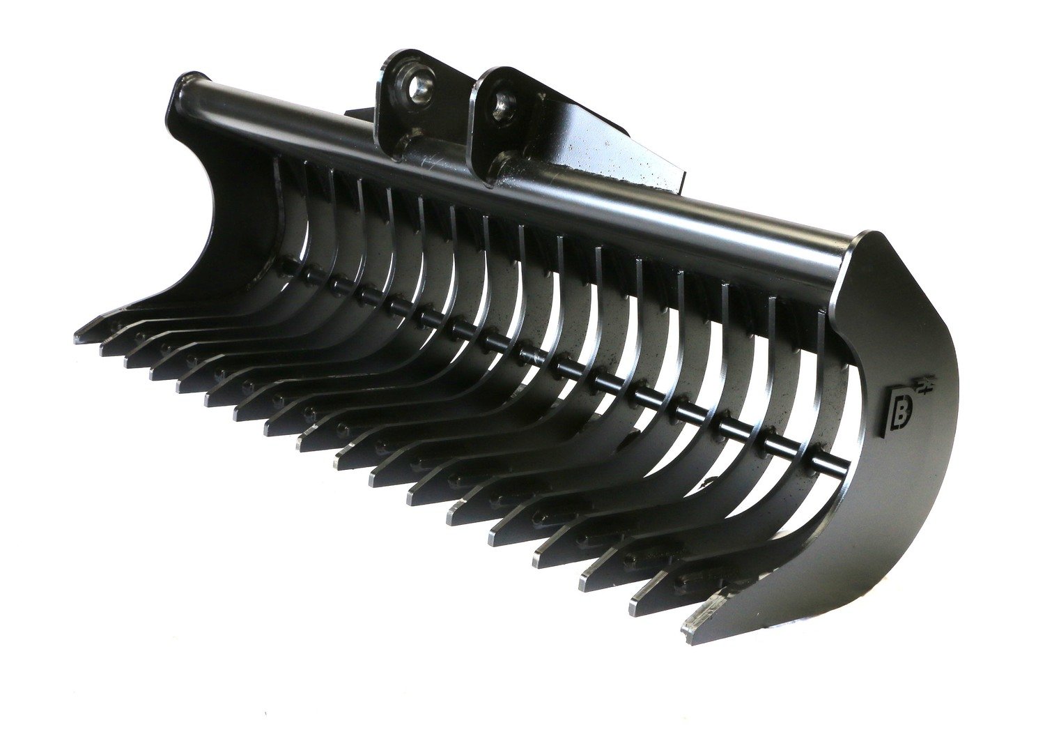 60" / 1500mm General Purpose Rake Bucket, 75mm gaps, 4.0 to 5.9t mini