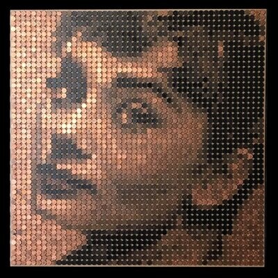 Audrey Hepburn mosaic
