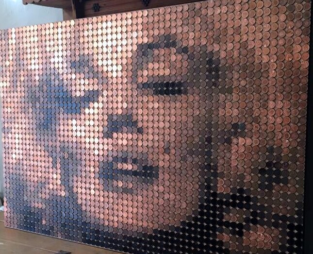 Marilyn Goddess in coins