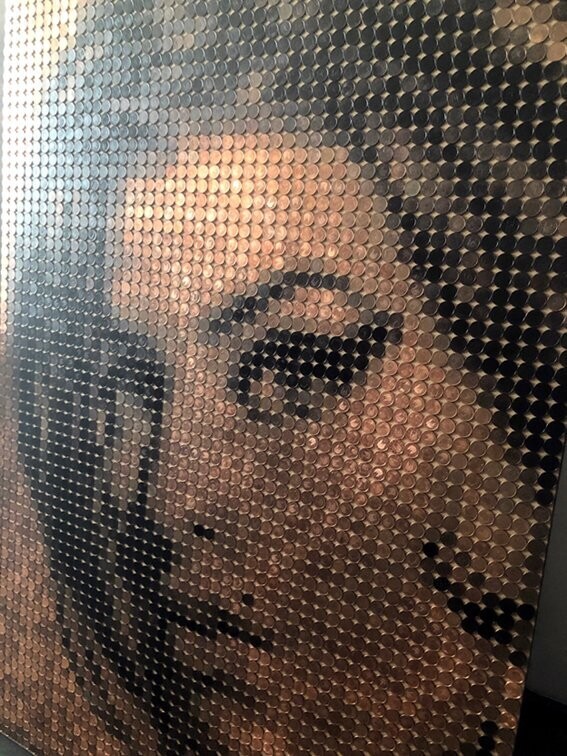 Amy Winehouse in Euro cents
