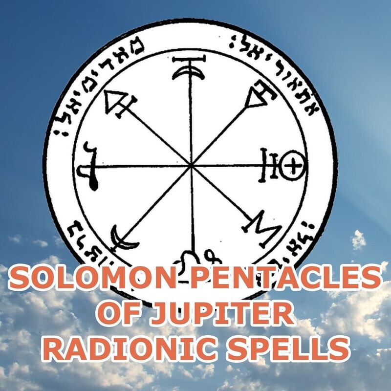 Solomon Pentacles of Jupiter Radionic Software
