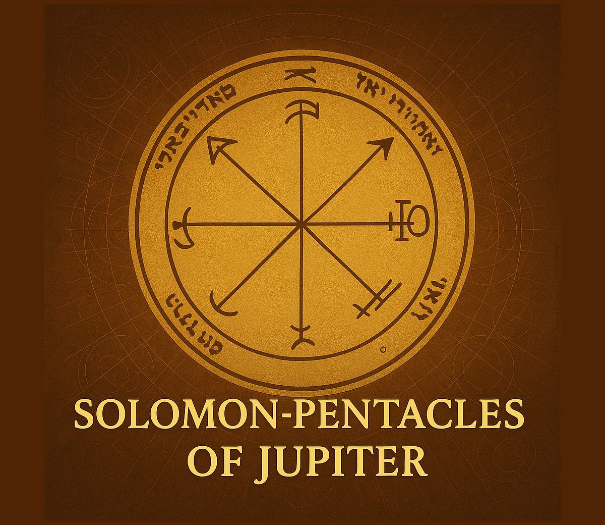 Solomon Pentacles  of Jupiter Radionic Software