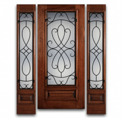 6/8 Iron Grille Collection – 3/4 Lite