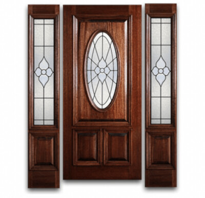 6/8 Mahogany Collection – 2/3 Oval