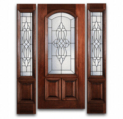 6/8 Mahogany Collection – 2/3 Arch Lite