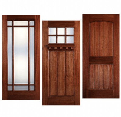 6/8 Mahogany Collection – 2 Panel Arch