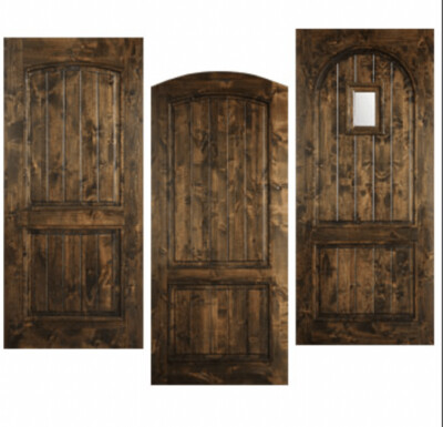 8/0 Knotty Alder – 2 Panel
