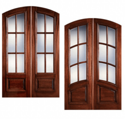 8/0 True Divided Lite – 6 Lite Arch