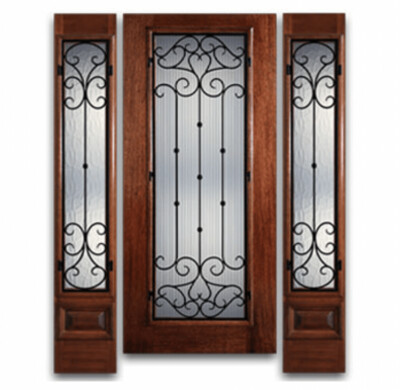 6/8 Iron Grille Collection - Full Lite